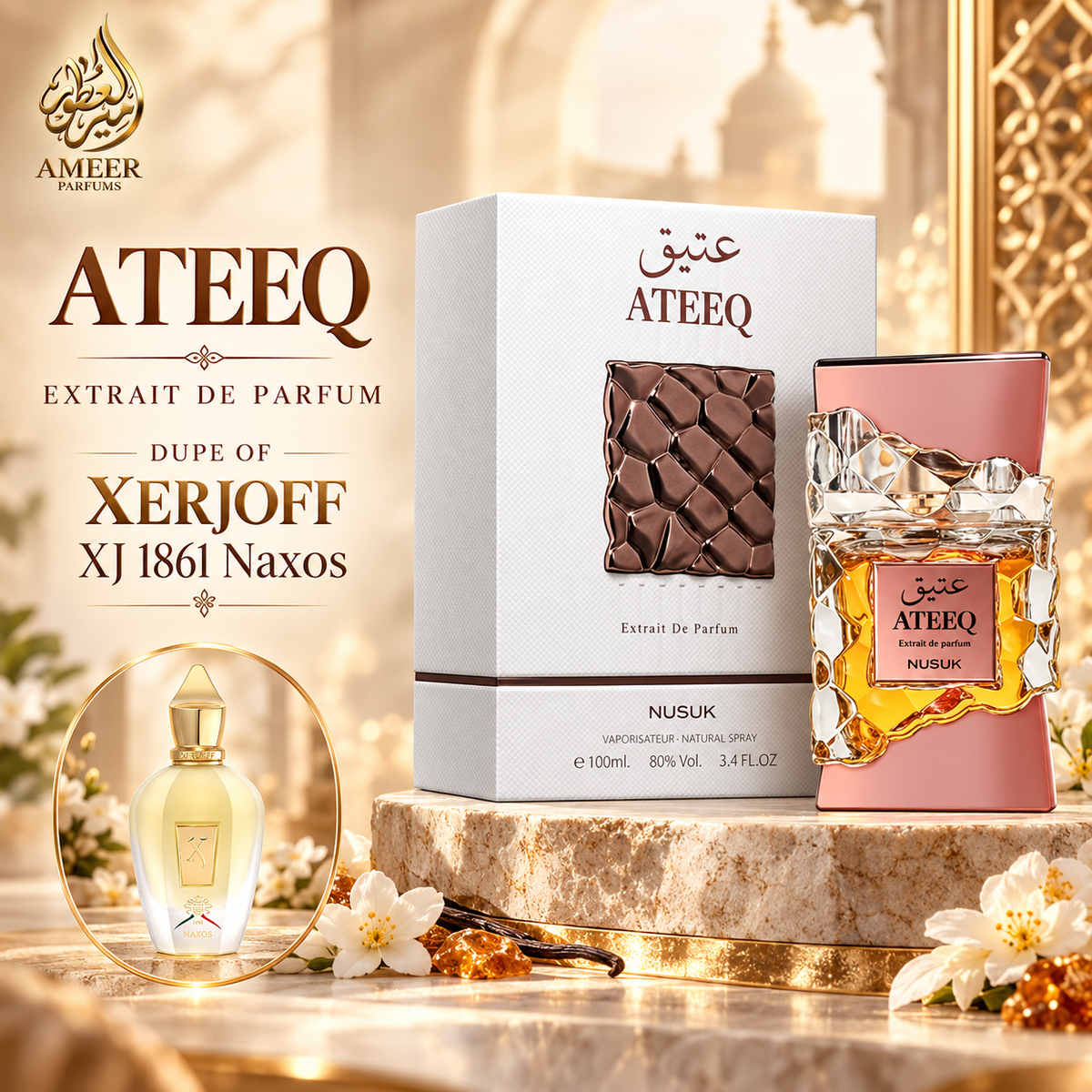 Ateeq – Nusuk Extrait de Parfum 100ml