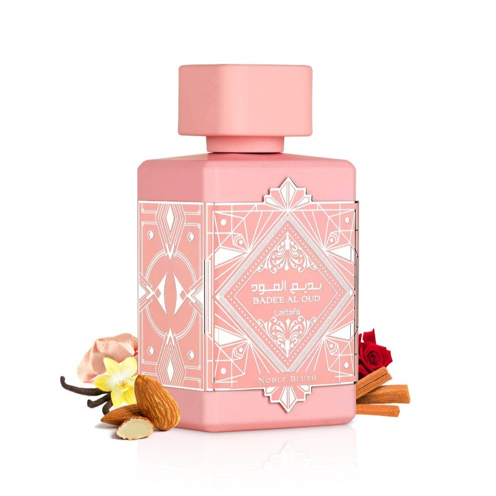 BADEE AL OUD NOBLE BLUSH Lattafa Eau de Parfum 100ml-lattafa-Ameer Parfums