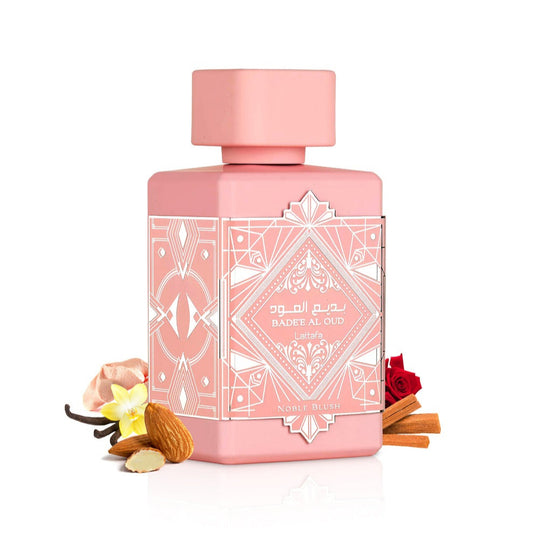BADEE AL OUD NOBLE BLUSH Lattafa Eau de Parfum 100ml-lattafa-Ameer Parfums
