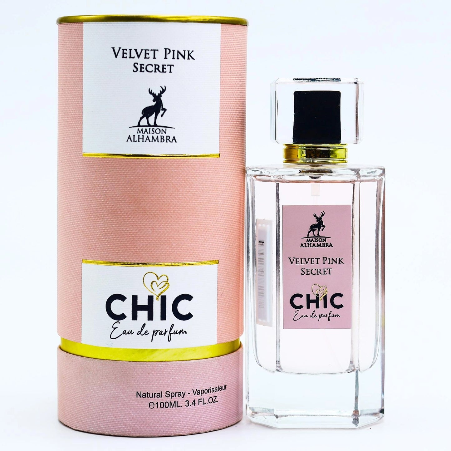 Chic Velvet Pink Secret Maison Alhambra - Eau de Parfum 100ml