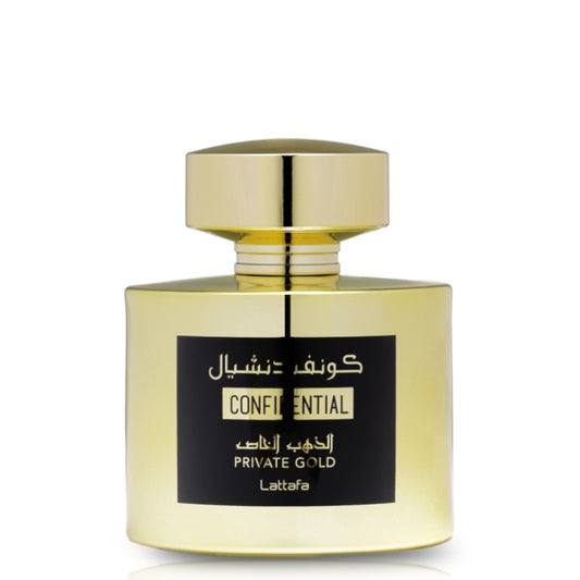 Confidential Private Gold Lattafa Eau de Parfum 100ml