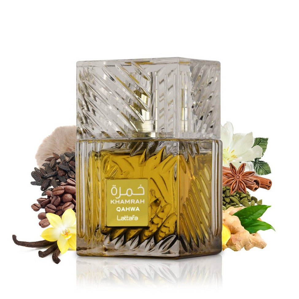 Khamrah Qahwa Lattafa eau de parfum 100ml-lattafa-Ameer Parfums