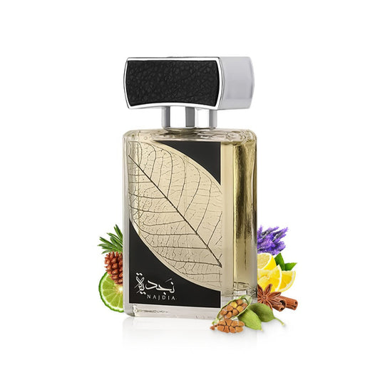 Najdia Lattafa Eau de Parfum 100ml + spray corporel 50ml Gratuit-lattafa-Ameer Parfums