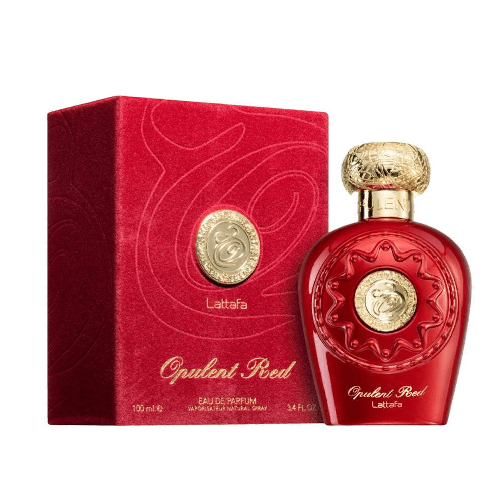 Opulent Red Lattafa Eau De Parfum 100ml-lattafa-Ameer Parfums