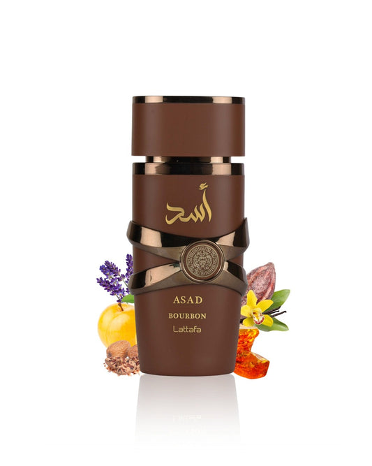Asad Bourbon Lattafa Eau de Parfum 100ml-lattafa-Ameer Parfums