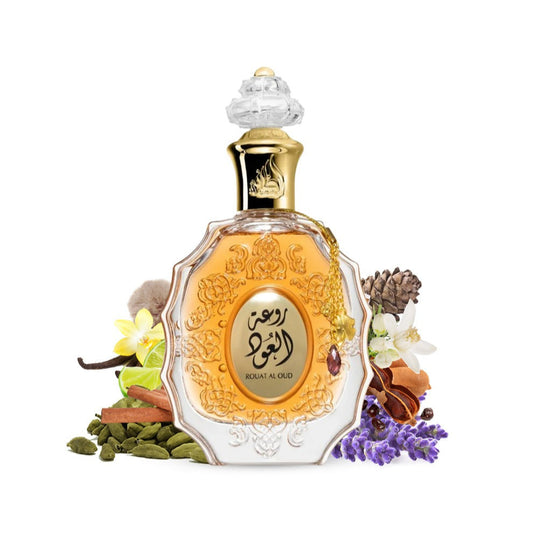 Rouat Al Oud Lattafa Eau de Parfum 100ml-lattafa-Ameer Parfums