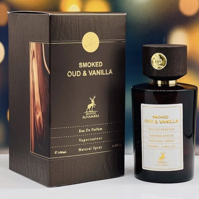Smoked Oud & Vanilla Eau de Parfum 100 ml – Maison Alhambra