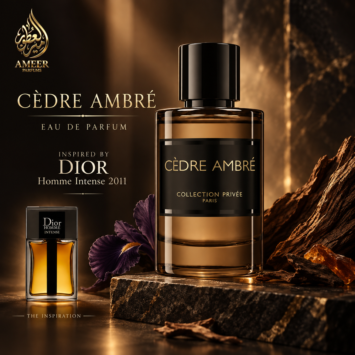 Cèdre Ambré – Geparlys Parfums Eau de Parfum 100ml