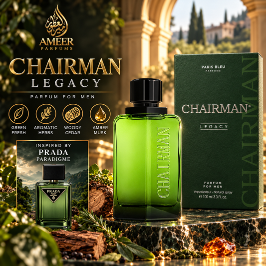 Chairman Legacy – Paris Bleu Parfums Eau de Parfum 100ml
