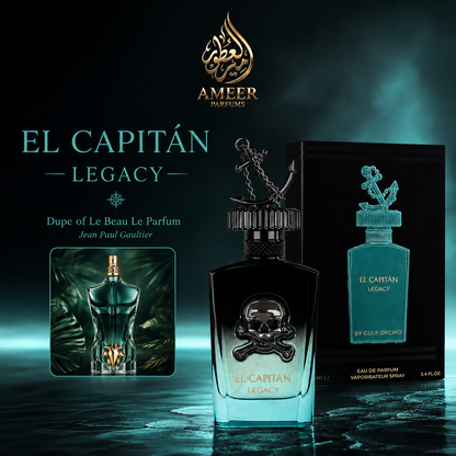 El Capitán Legacy – Gulf Orchid Eau de Parfum 100ml