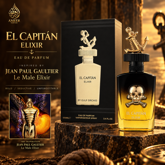 El Capitán Elixir – Gulf Orchid Eau de Parfum 100ml