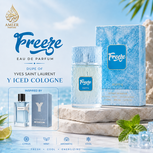 Freeze – Riiffs Perfumes Extrait de Parfum 100ml