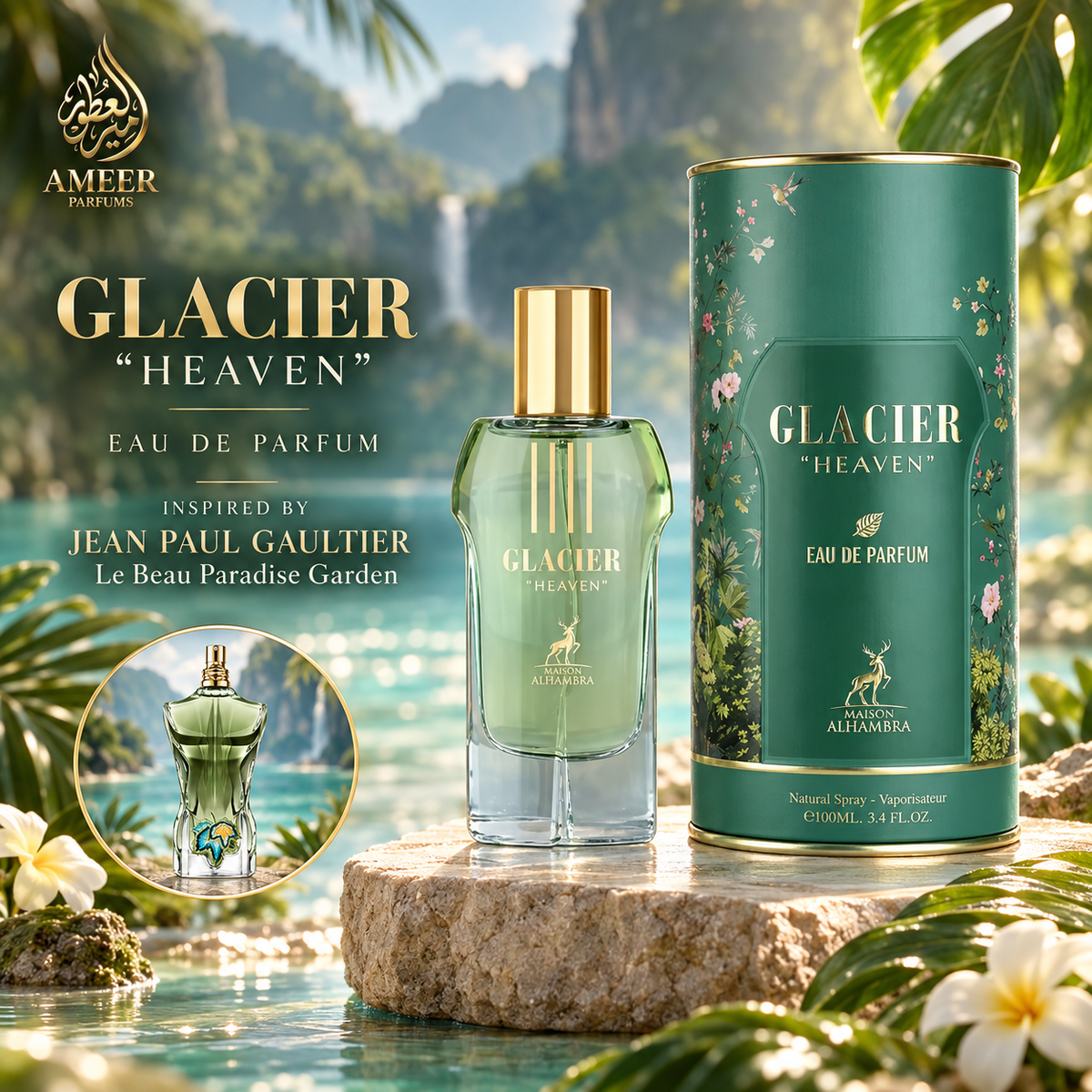 Glacier Heaven – Maison Alhambra Eau de Parfum 100ml