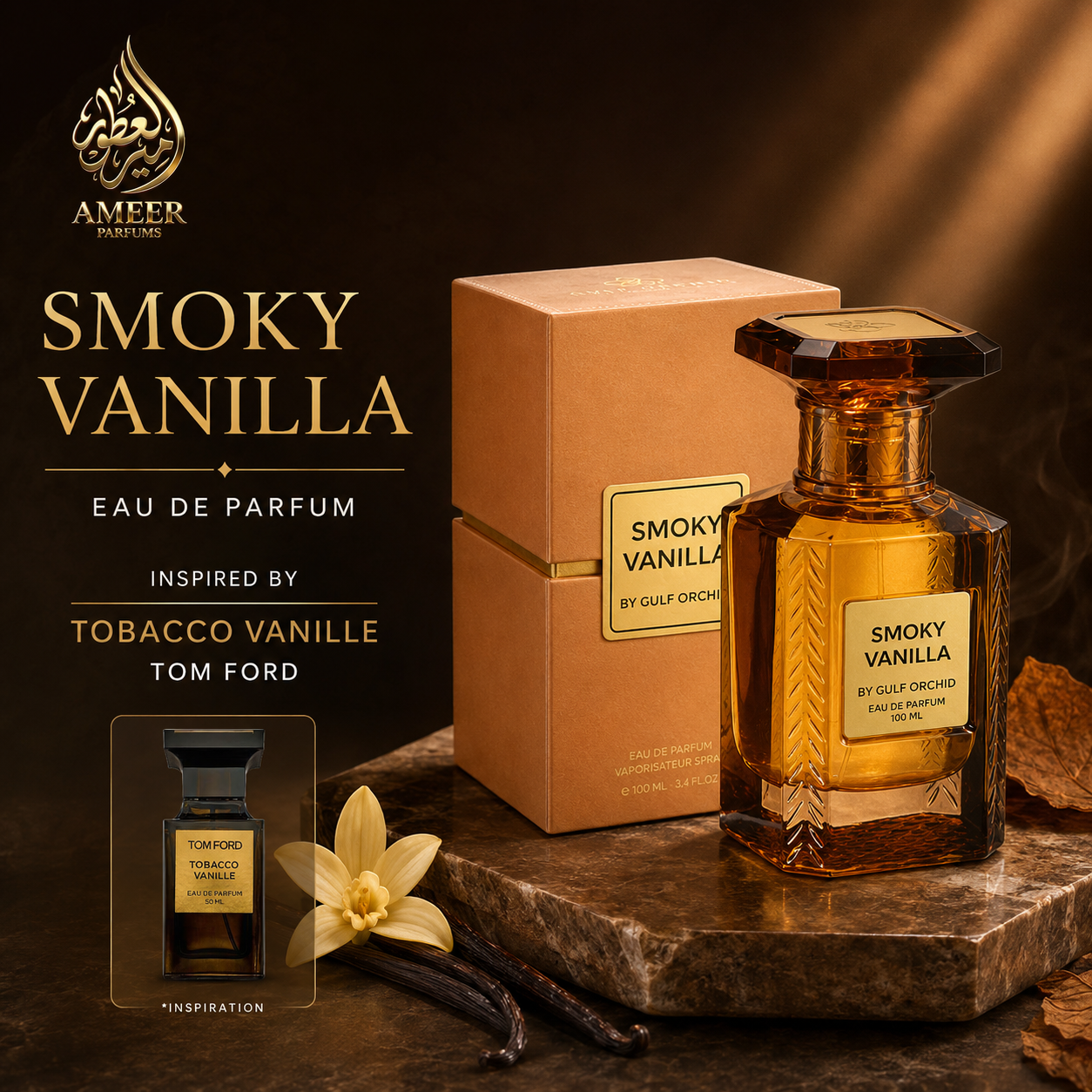 Smoky Vanilla – Gulf Orchid Eau de Parfum 100ml