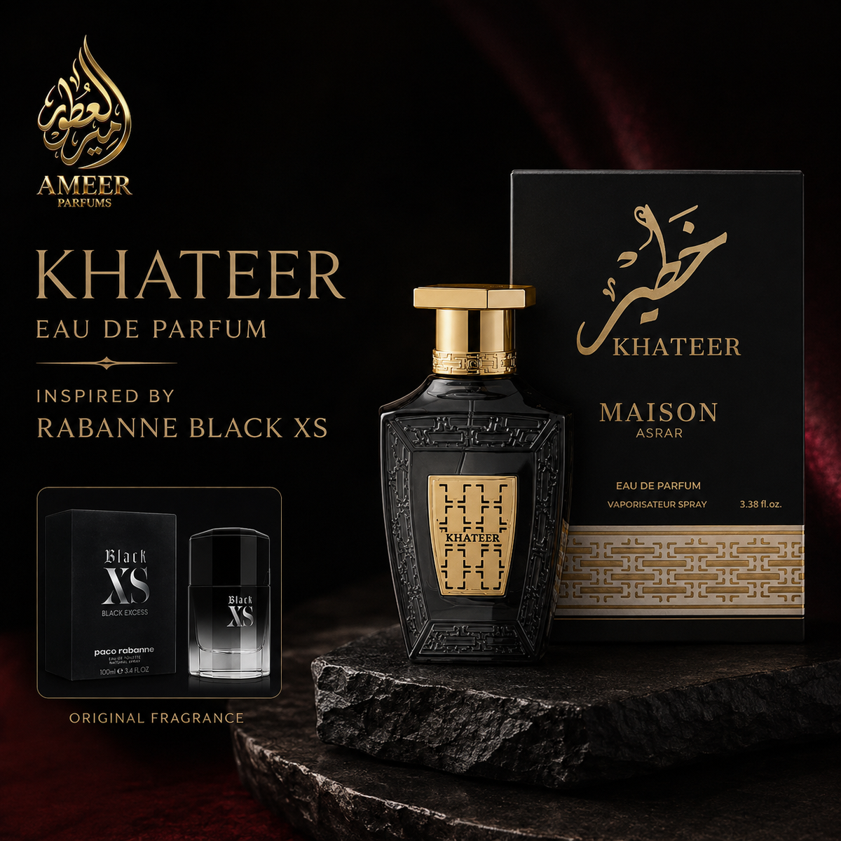 Khateer Eau De Parfum – Maison Asrar 100ml