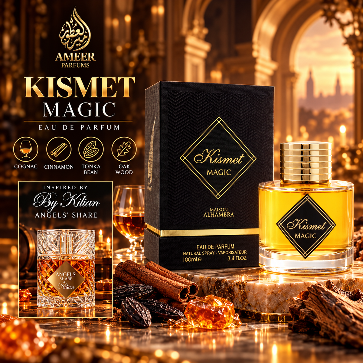 Kismet Magic – Maison Alhambra Eau de Parfum 100ml