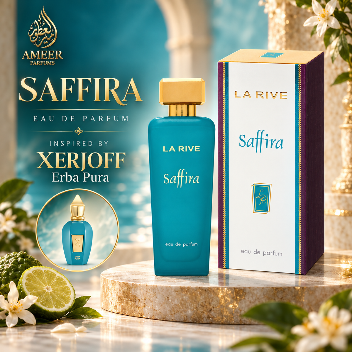 Saffira – La Rive Eau de Parfum 90ml