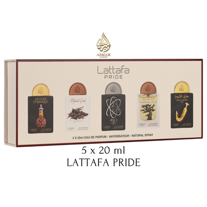 Lattafa Pride Gift Set Collection No.2 – Pack 5 x 20ml Eau de Parfum