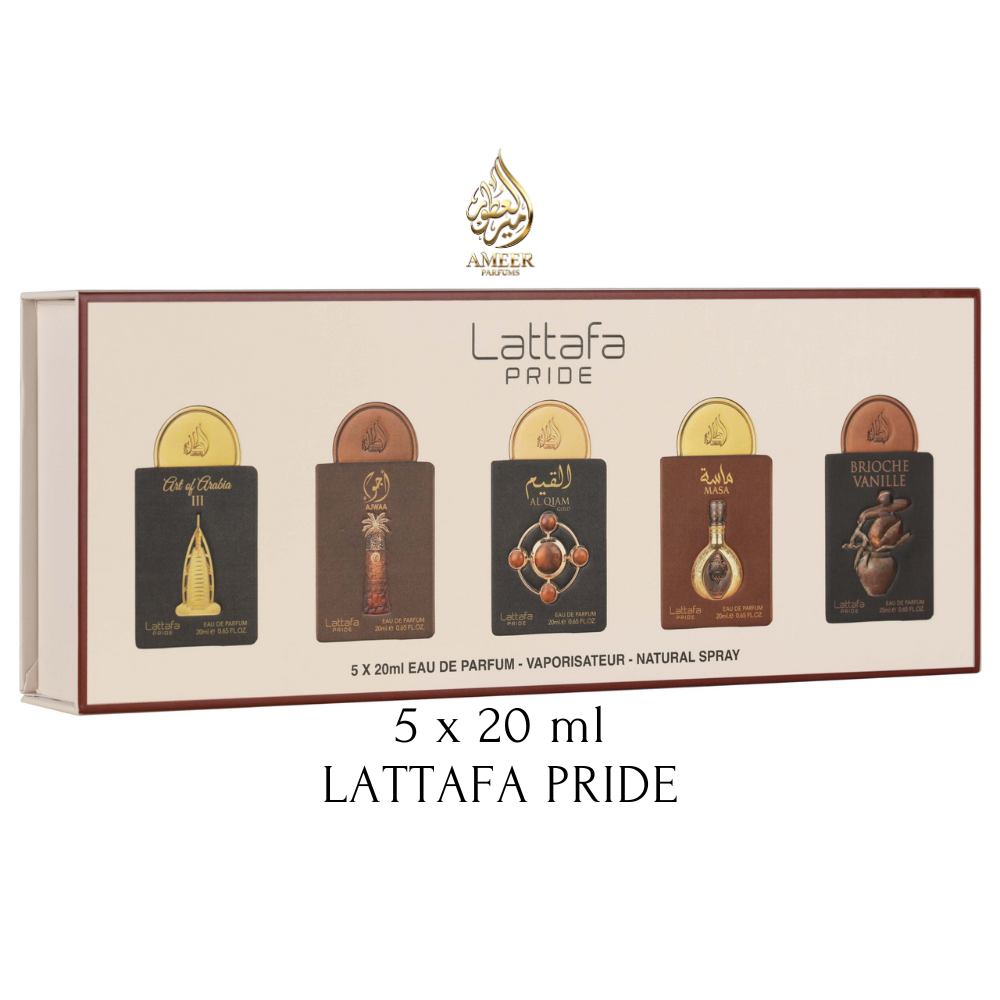 Lattafa Pride Gift Set Collection No.4 – Pack 5 x 20ml Eau de Parfum