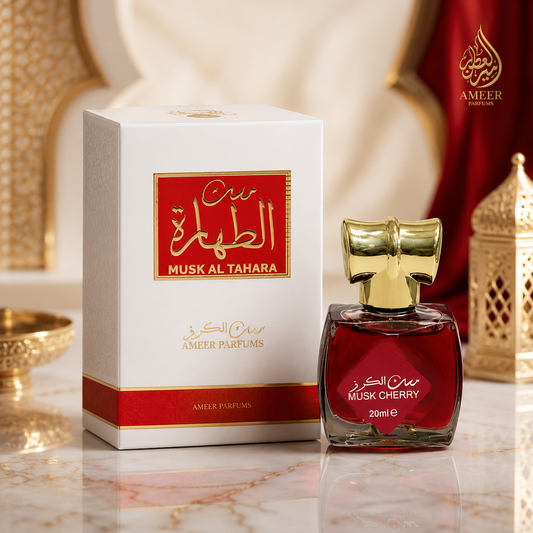 Musk Cherry 20ml – Huile de Parfum Concentrée Al Aqeeq UAE