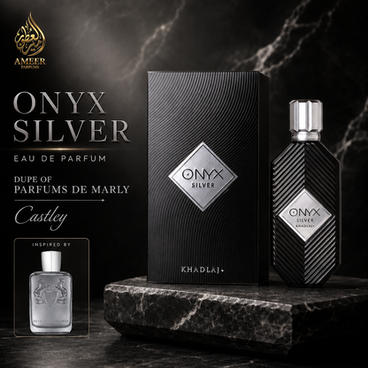 Onyx Silver – Khadlaj Perfumes Eau de Parfum 100ml