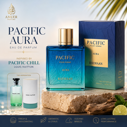 Pacific Aura – Rayhaan Eau de Parfum 100ml