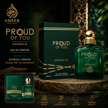 Proud of You Sandalo – Fragrance World Eau de Parfum 100ml