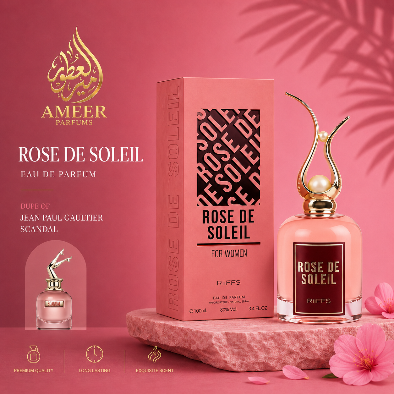 Rose de Soleil – Riiffs Perfumes Eau de Parfum 100ml