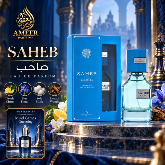 Saheb Emotions – Ard Al Zaafaran Eau de Parfum 70ml