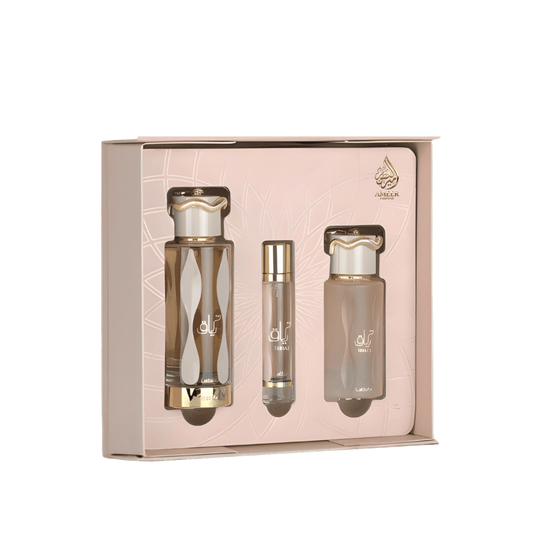 Coffret Lattafa Teriaq – Eau de Parfum + Format Poche + Brume Capillaire