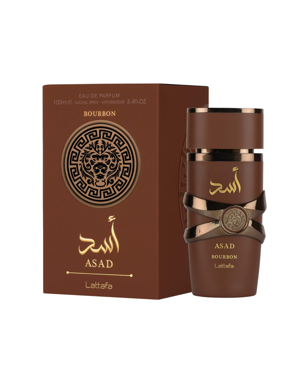 Asad Bourbon Lattafa Eau de Parfum 100ml-lattafa-Ameer Parfums