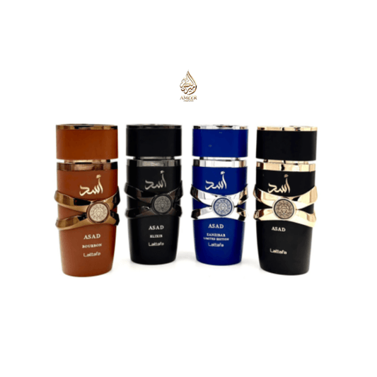 Coffret Parfum Asad Collection Lattafa 4x25ml