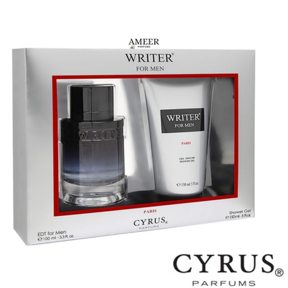 Coffret Writer – Cyrus Parfums Eau de Parfum 100ml + Gel Douche 150ml
