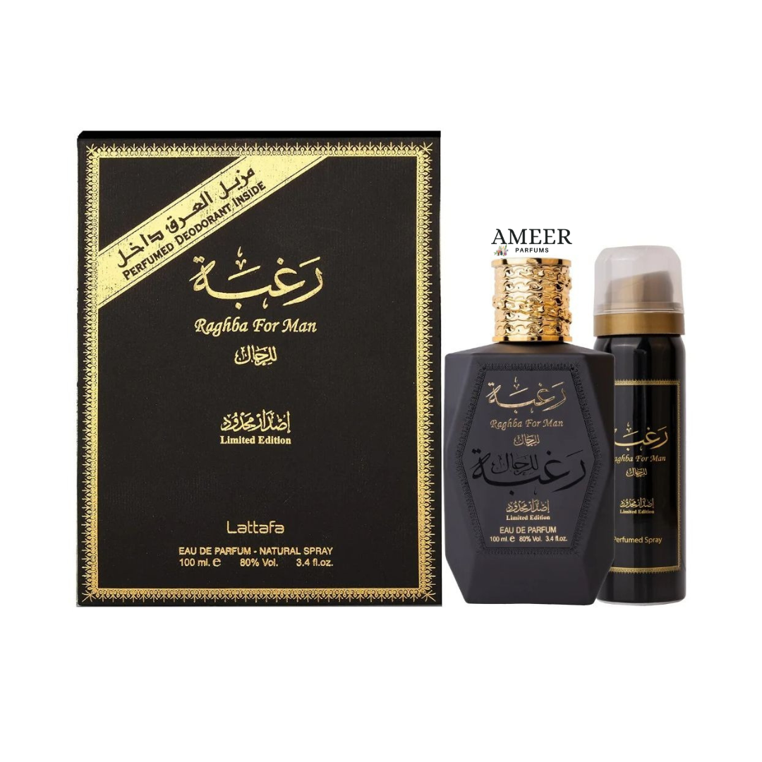 Raghba For Men – Lattafa Perfumes Eau de Parfum 100ml