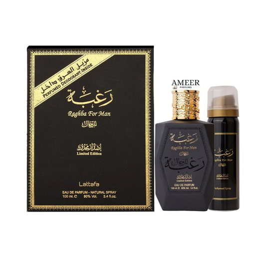 Raghba For Men – Lattafa Perfumes Eau de Parfum 100ml