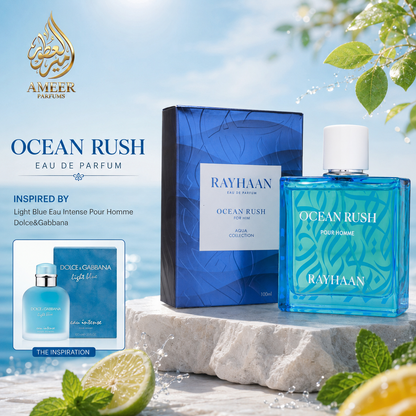 Ocean Rush – Rayhaan Eau de Parfum 100ml