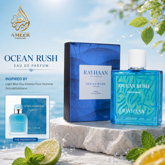Ocean Rush – Rayhaan Eau de Parfum 100ml