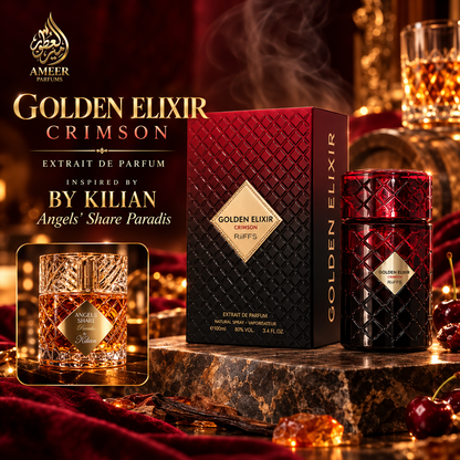 Golden Elixir Crimson – Riiffs Parfums Extrait de Parfum 100ml