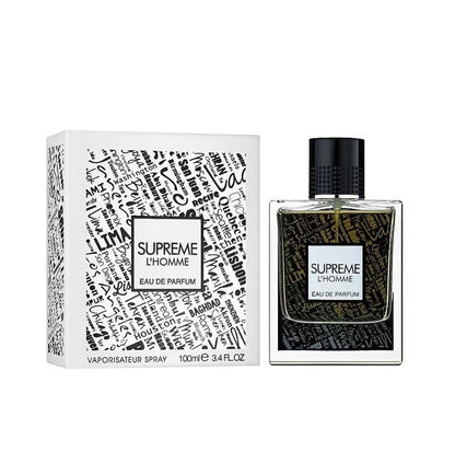 Supreme L’Homme – Fragrance World Eau de Parfum 100ml