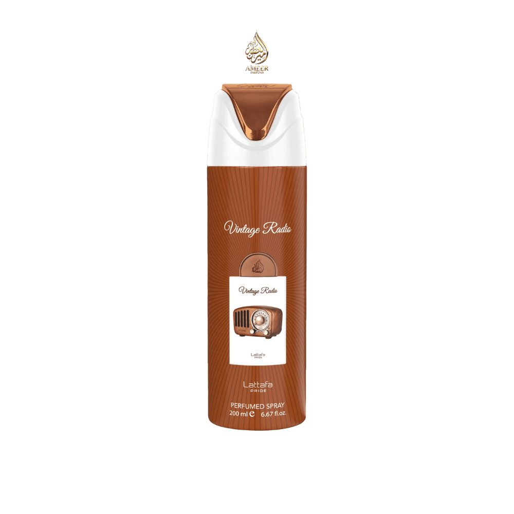 Spray & Déodorant Vintage Radio Lattafa 200ml