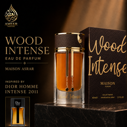 Wood Intense – Maison Asrar Eau de Parfum 80ml