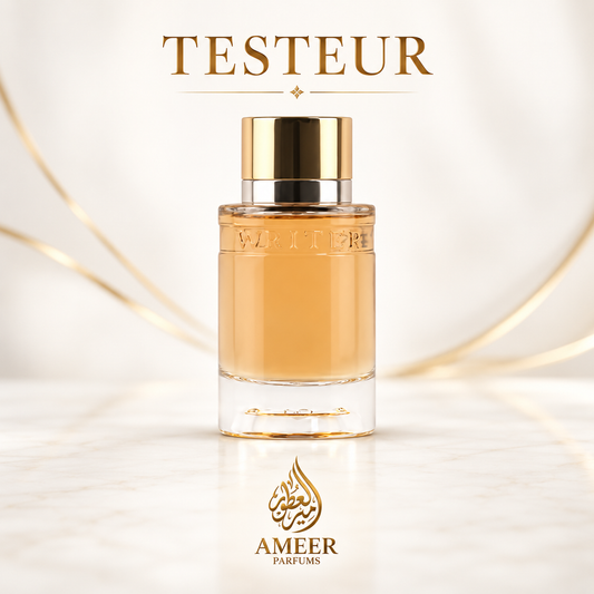 Writer Gold Testeur – Paris Bleu Cyrus Parfums Eau de Toilette 100ml